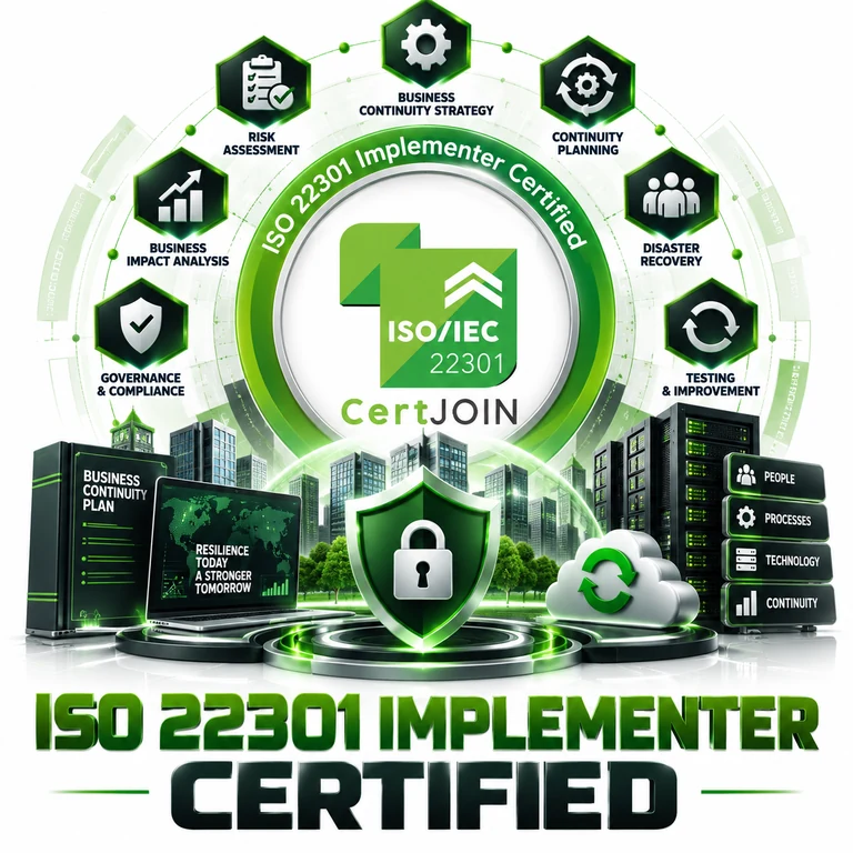 Portada de ISO 22301 Implementer