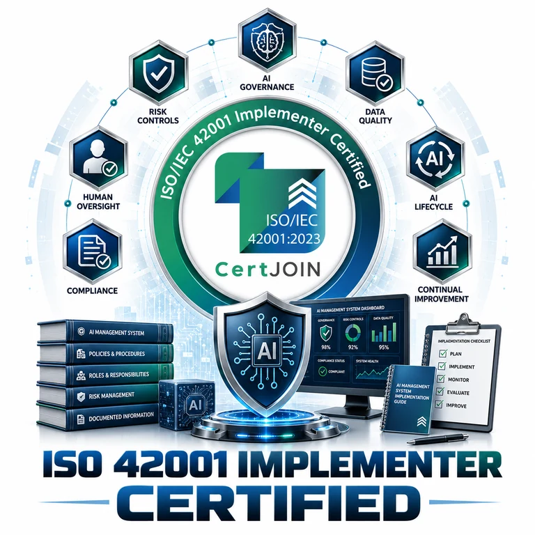 Portada de ISO 42001 Implementer