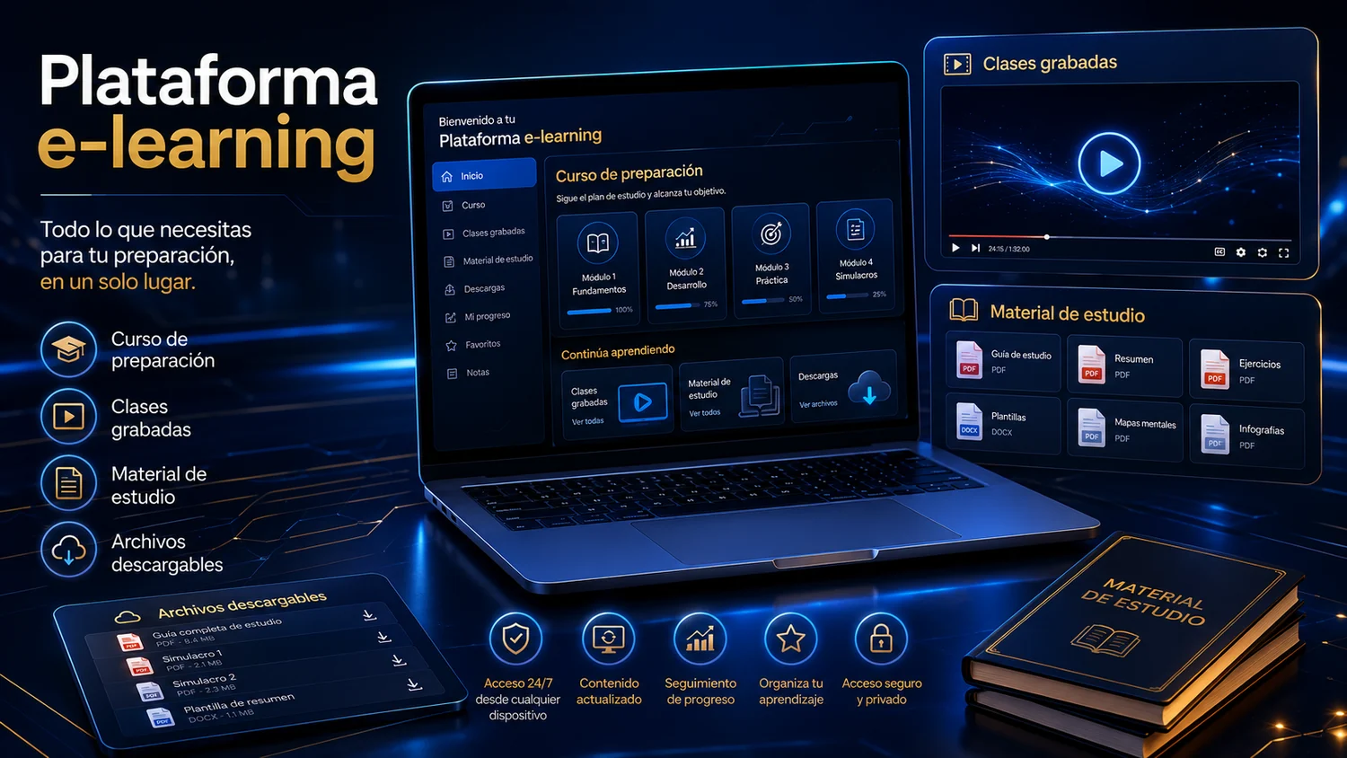 Plataforma de inscripción E-Learning