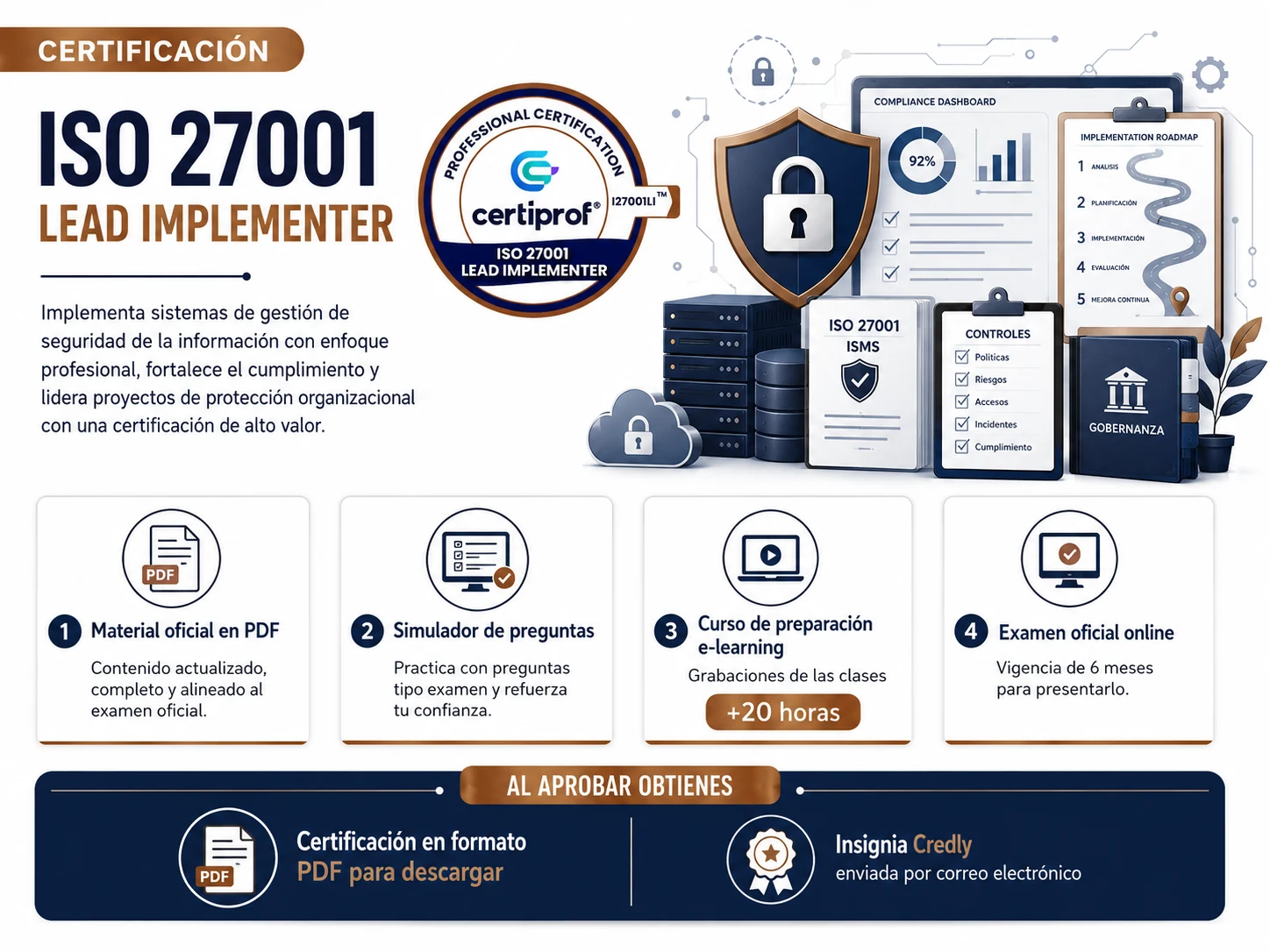 Pieza visual de ISO 27001 Lead Implementer