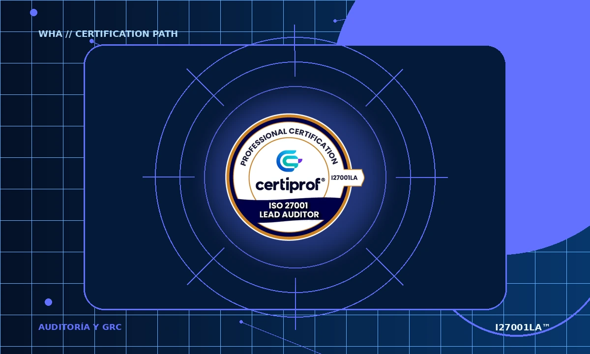 Arte visual de ISO 27001 Lead Auditor