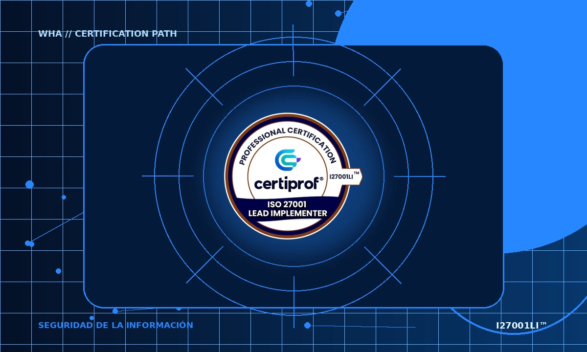 Arte visual de ISO 27001 Lead Implementer