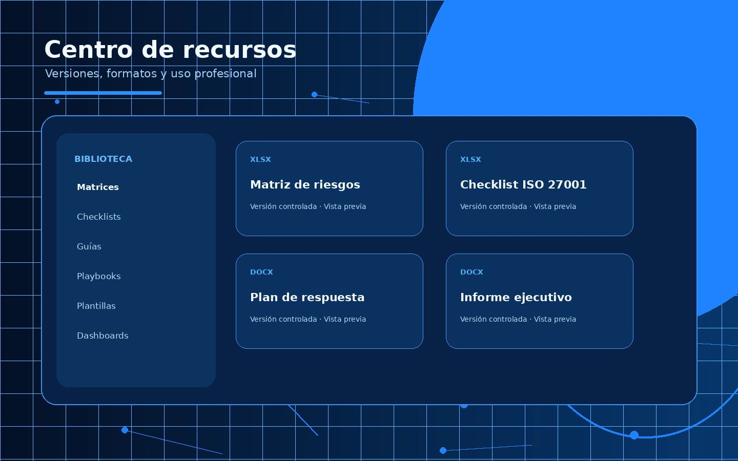 Vista editorial de Playbook de respuesta a incidentes